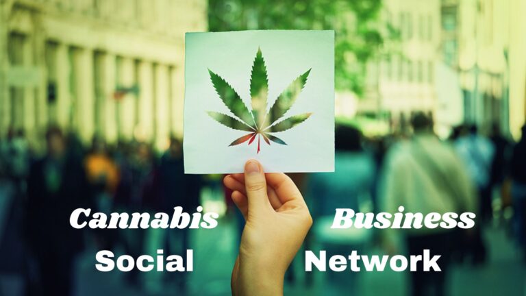 cannabis business social network