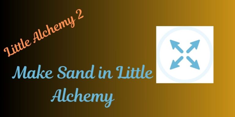 Make Sand in Little Alchemy